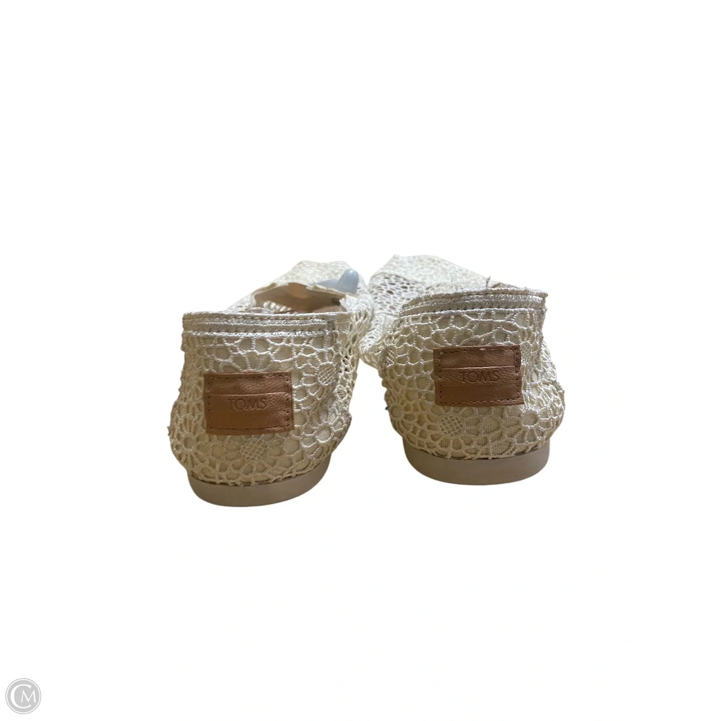 Shoes Flats By Toms In Cream, Size: 7.5