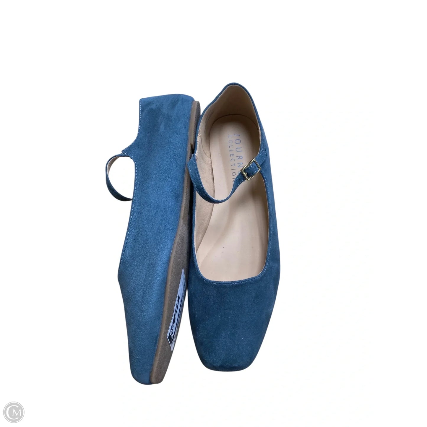 Shoes Flats By Journee In Blue, Size: 8