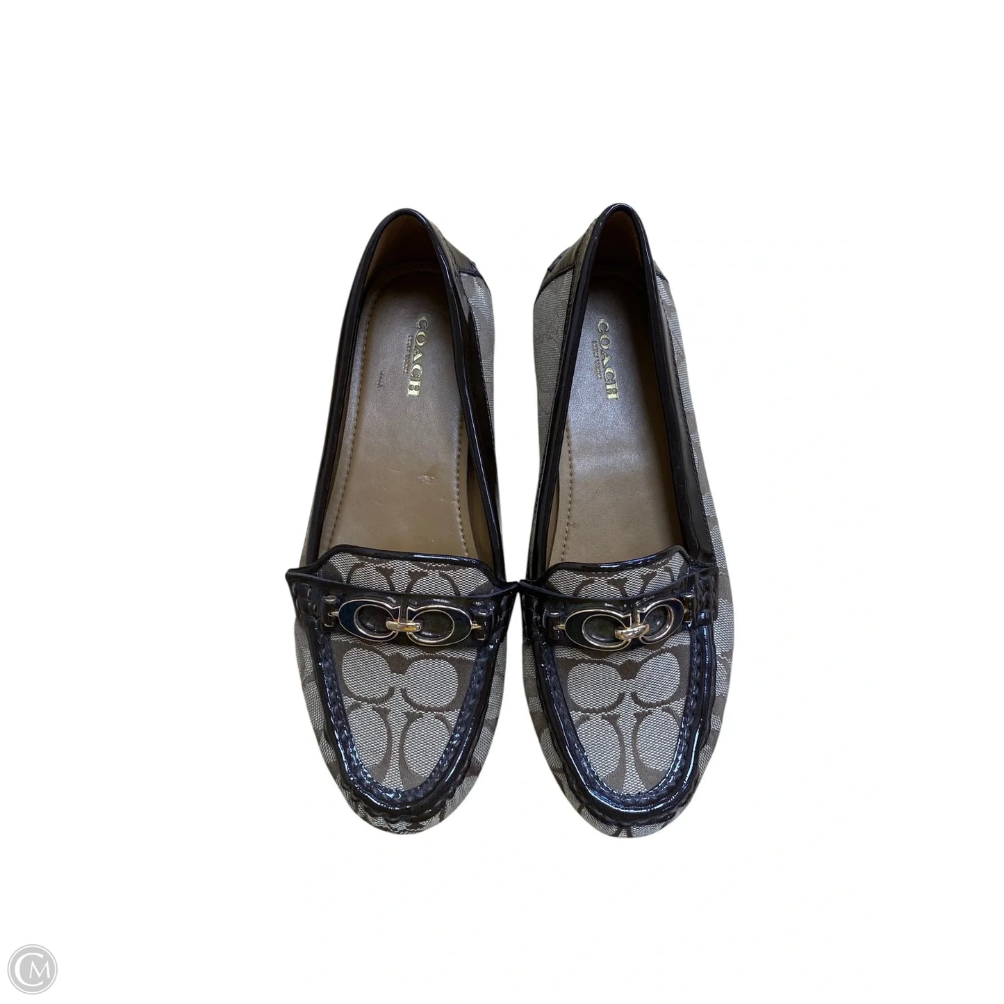 Shoes Designer By Coach In Tan, Size: 7