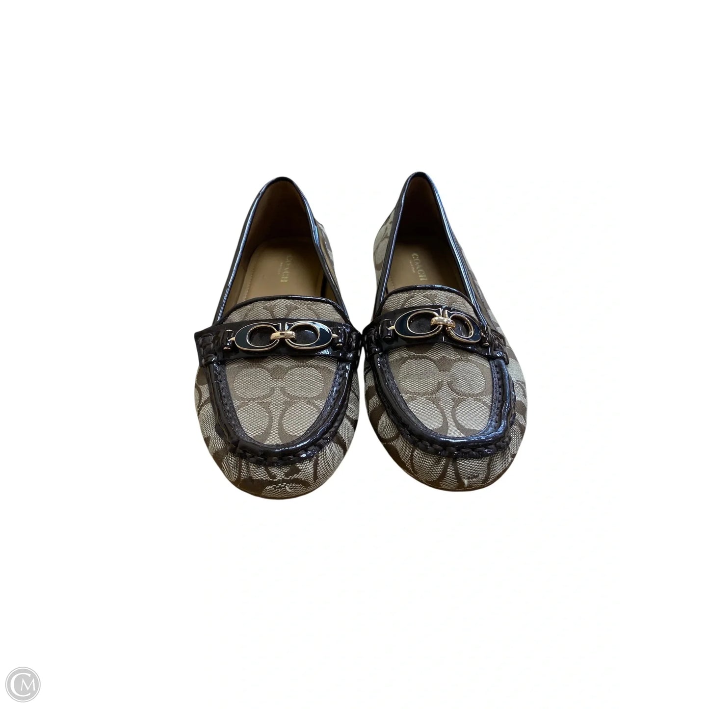 Shoes Designer By Coach In Tan, Size: 7