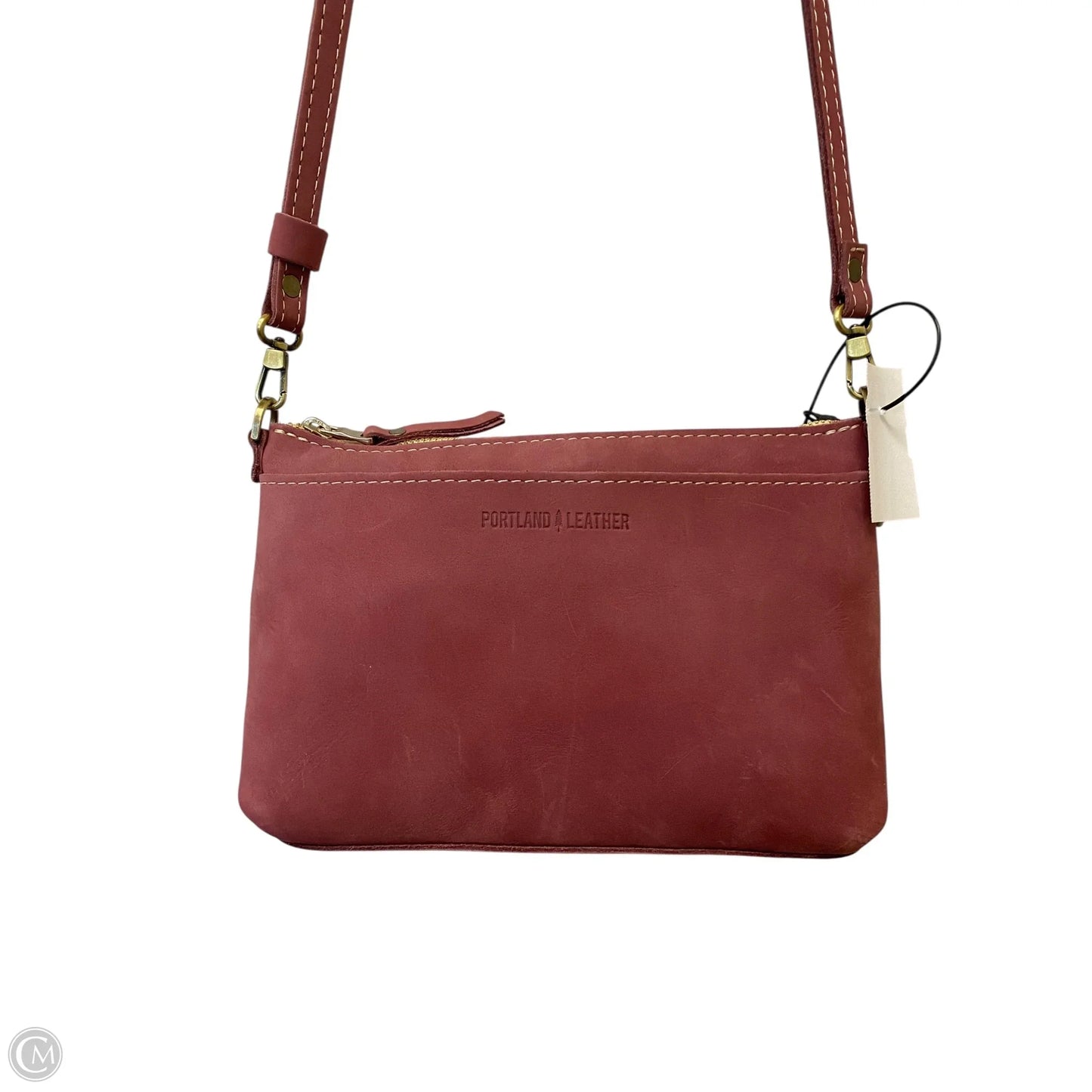 Crossbody Leather By Portland Leather, Size: Small