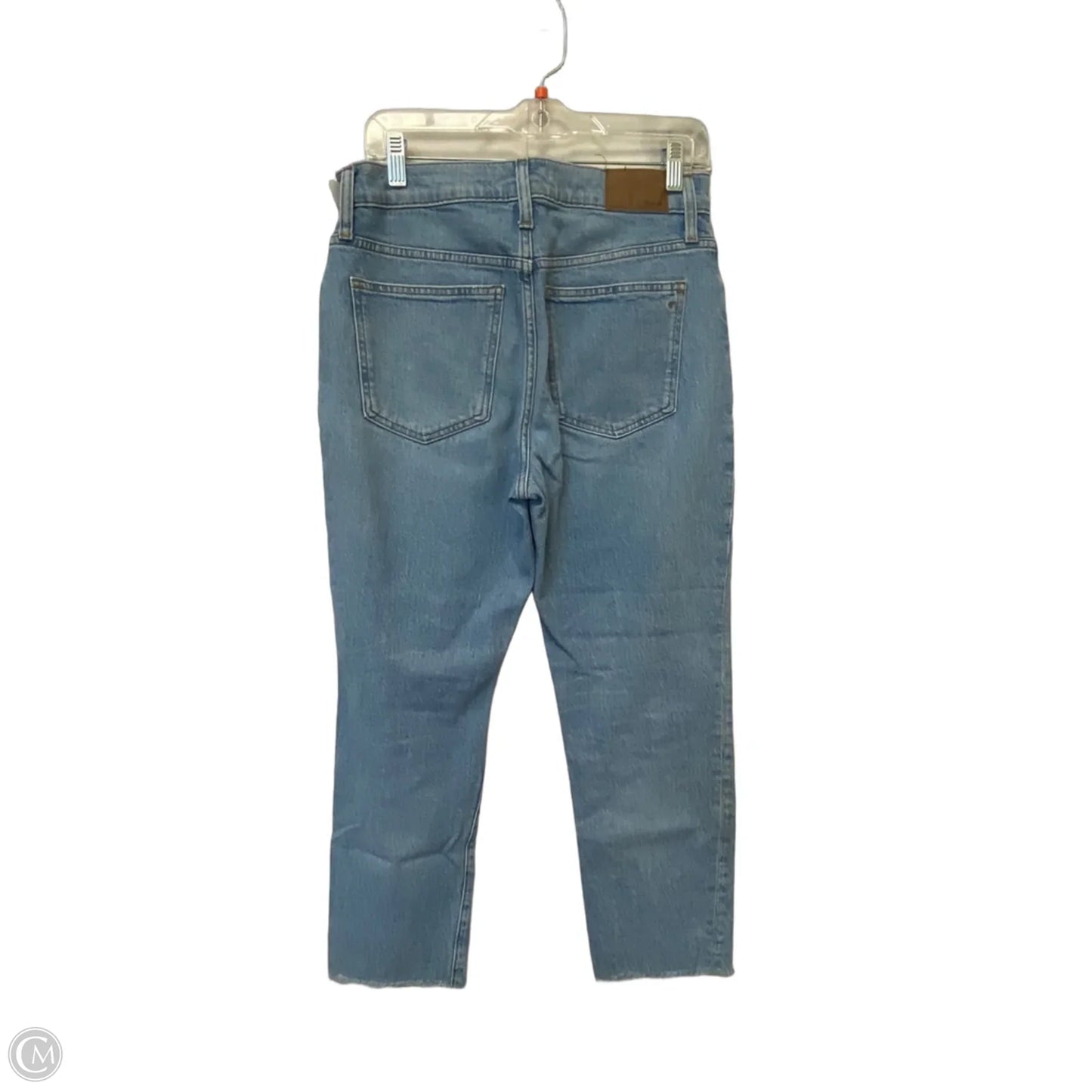 Jeans Straight By Madewell In Blue Denim, Size: 6p
