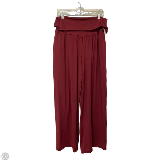Athletic Pants By Aerie In Maroon, Size: L