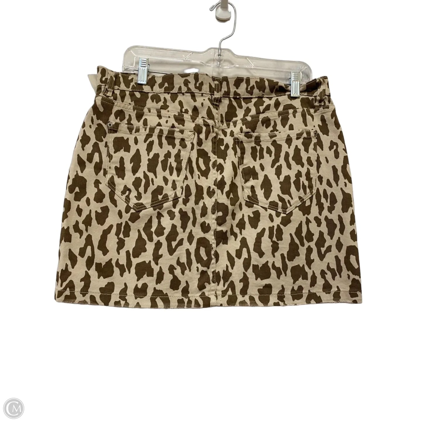 Skirt Mini & Short By Kensie In Animal Print, Size: M