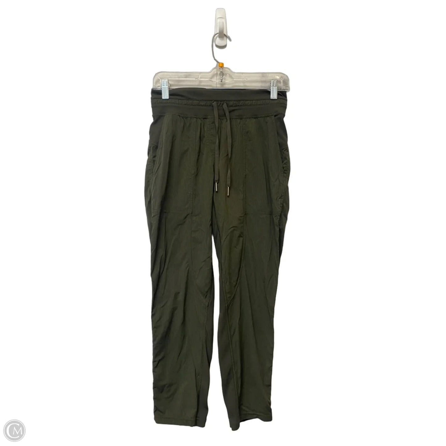 Athletic Pants By Lululemon In Green, Size: 4