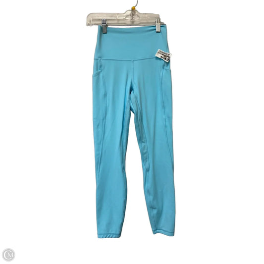 Athletic Leggings By Lululemon In Blue, Size: 4