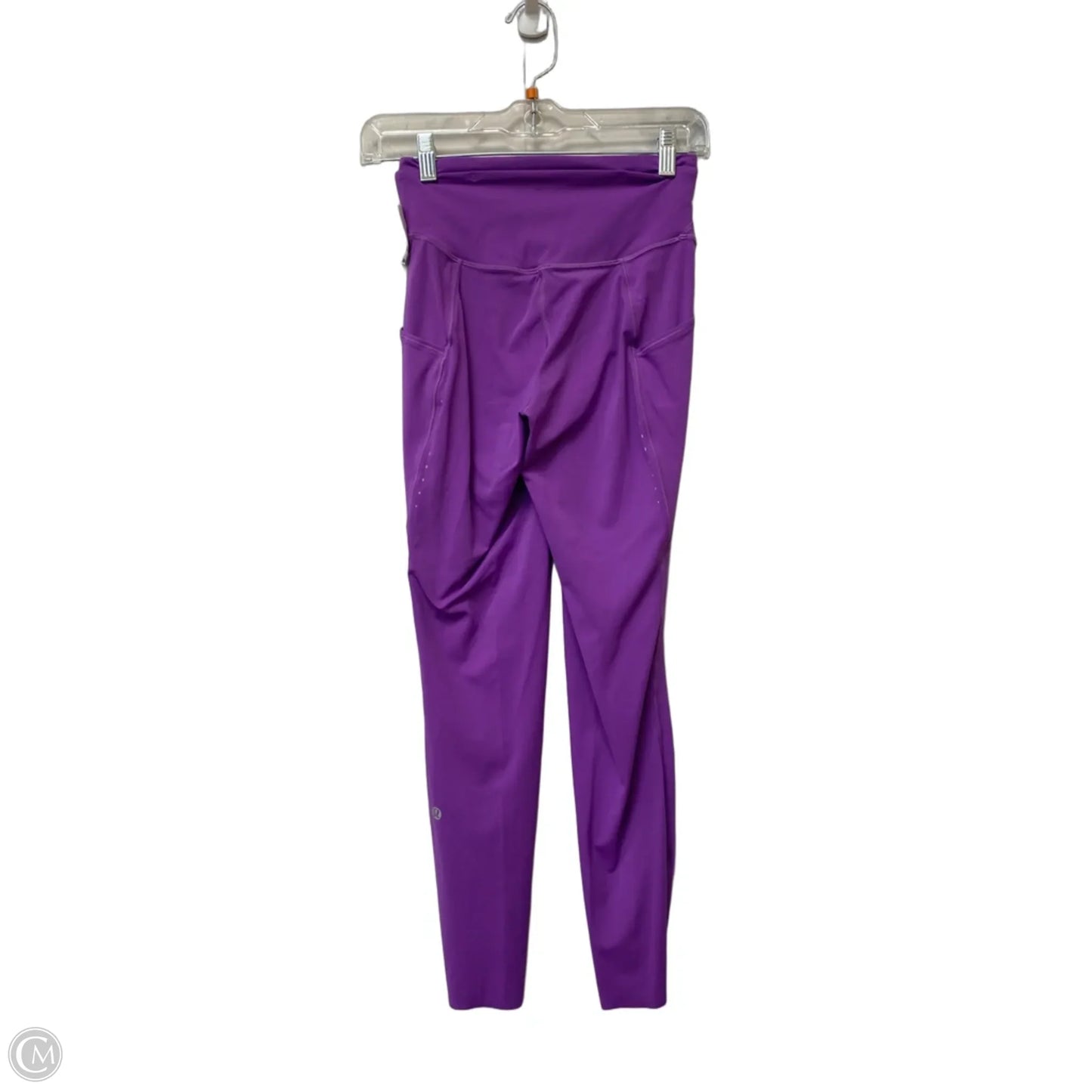 Athletic Leggings By Lululemon In Purple, Size: 4
