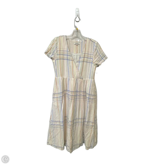 Dress Casual Maxi By Madewell In Striped Pattern, Size: Xs