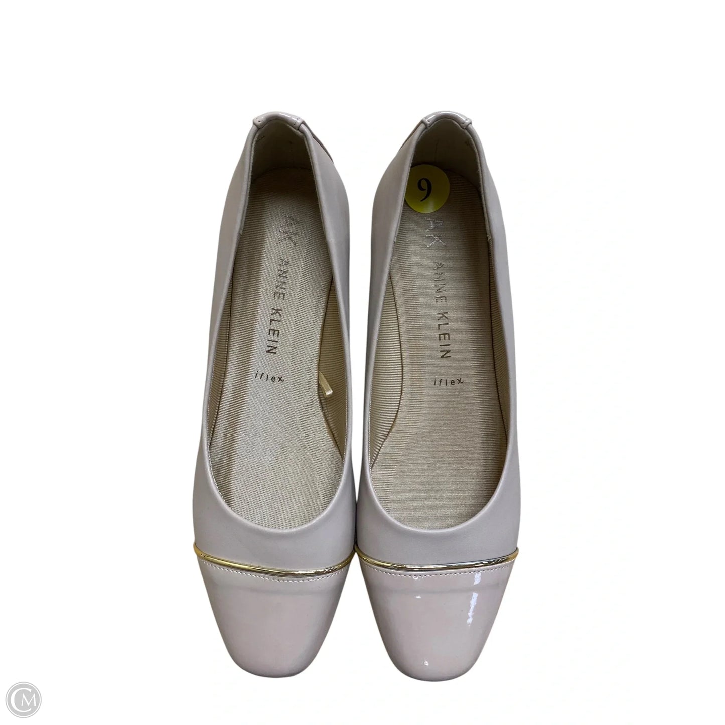 Shoes Heels Wedge By Anne Klein In Tan, Size: 9