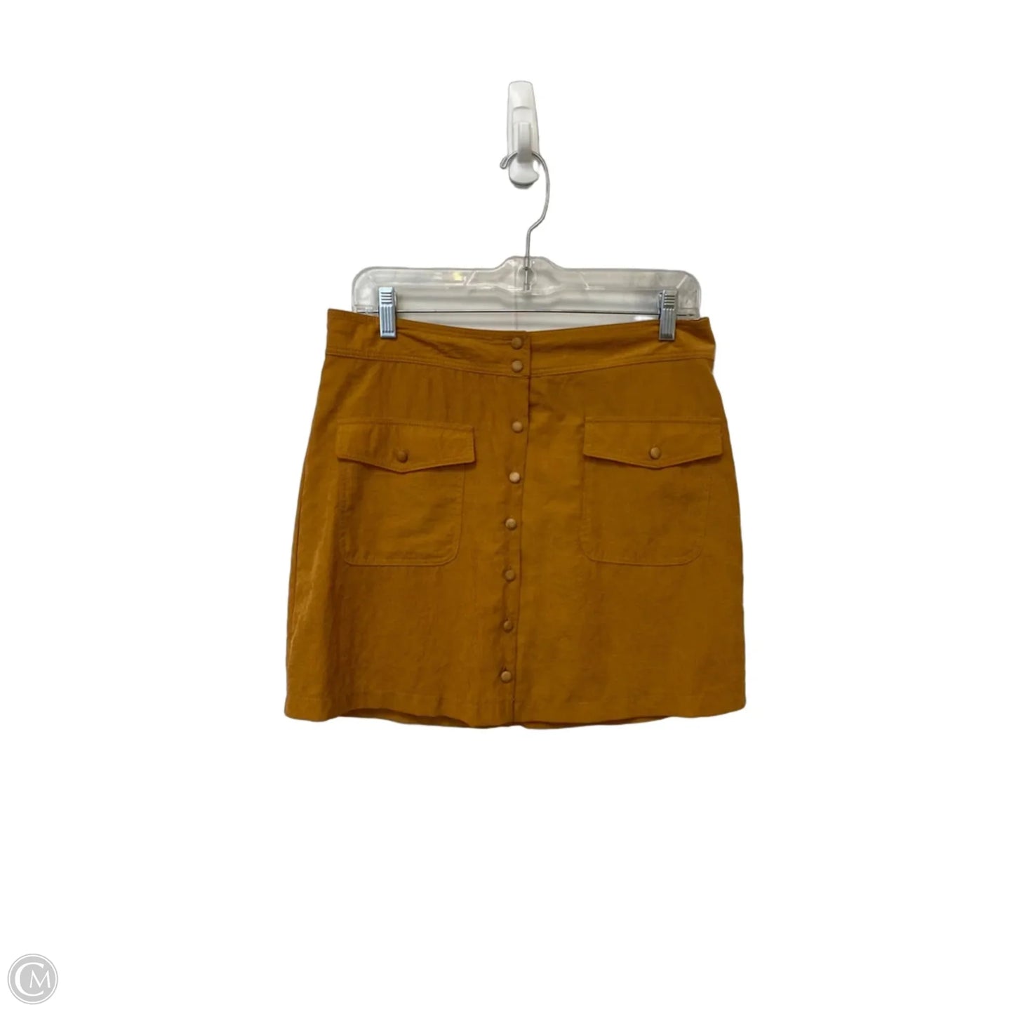Skirt Mini & Short By Kirious In Orange, Size: M