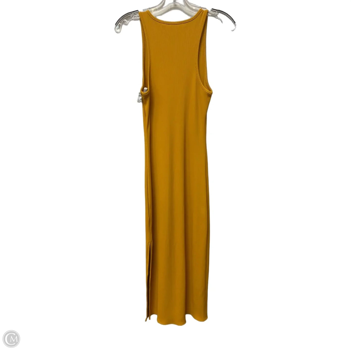 Dress Casual Maxi By White House Black Market In Yellow, Size: S