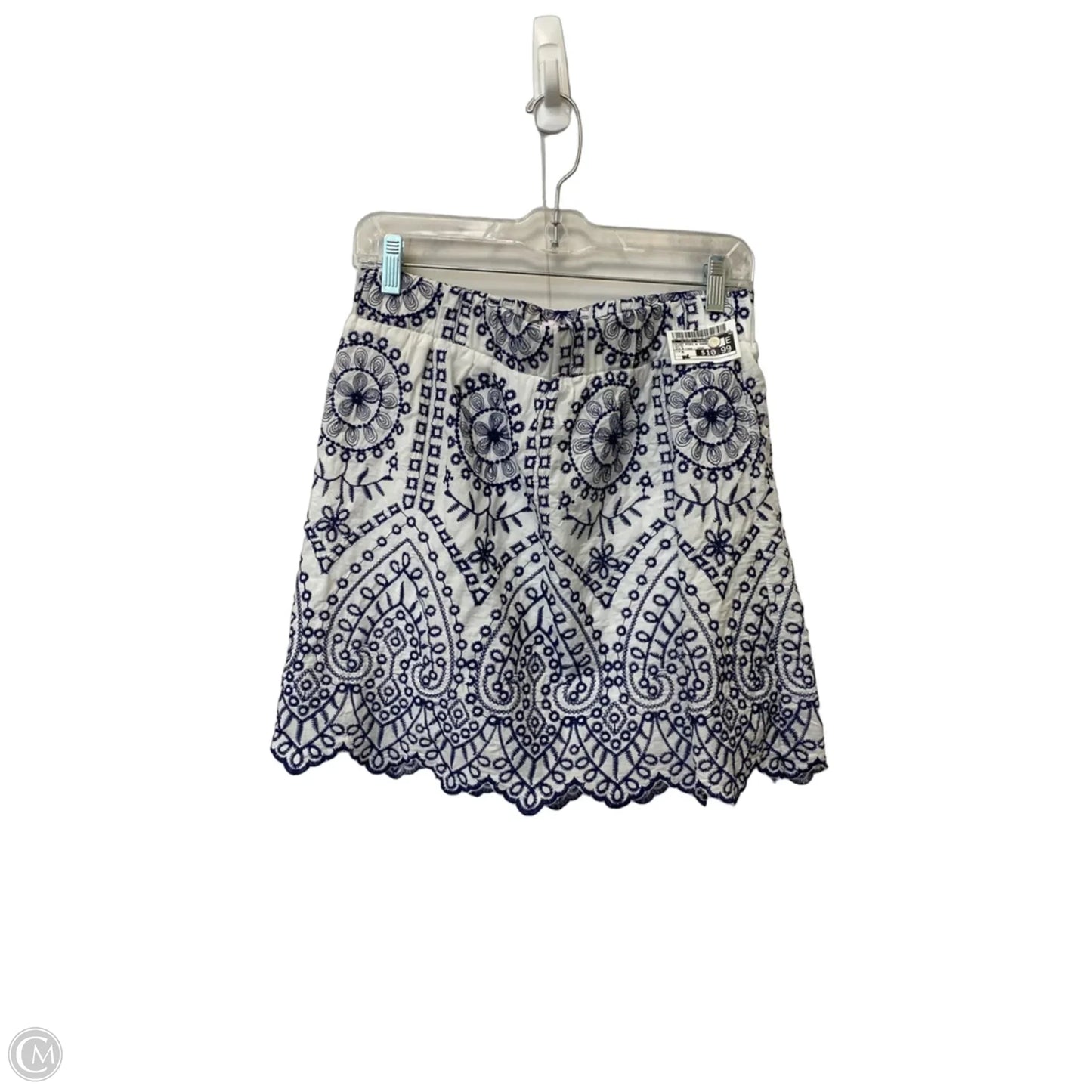 Skirt Mini & Short By Clothes Mentor In White, Size: M