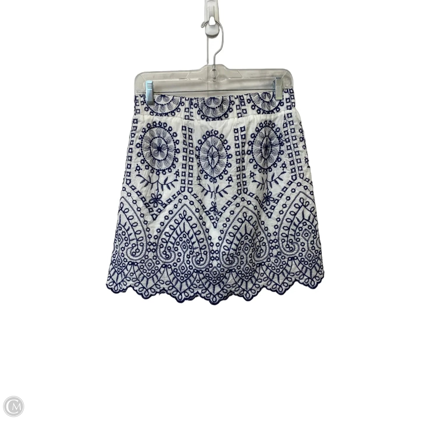 Skirt Mini & Short By Clothes Mentor In White, Size: M