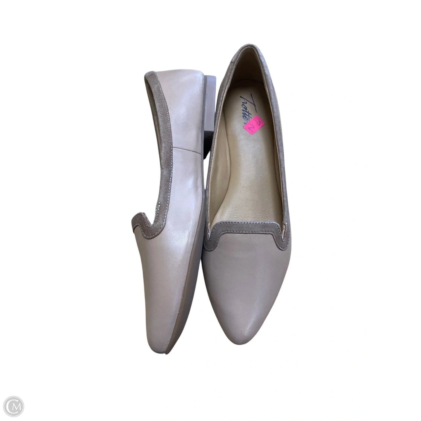 Shoes Flats By Clothes Mentor In Tan, Size: 7