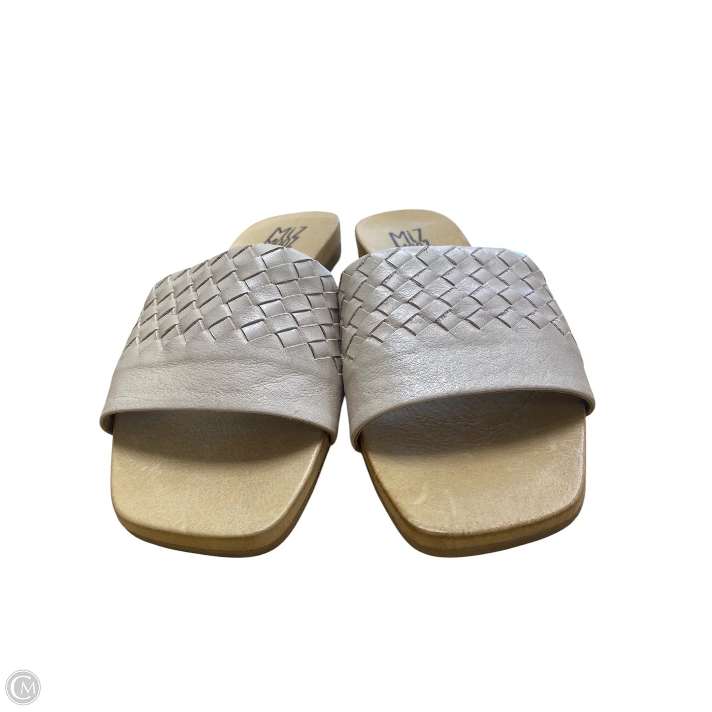 Sandals Flip Flops By Miz Mooz In Tan, Size: 7