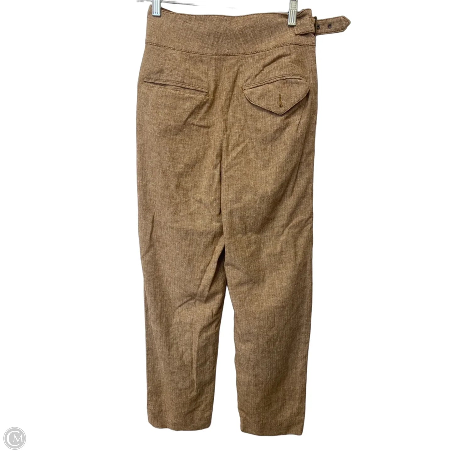 Pants Linen By Banana Republic In Brown, Size: 0