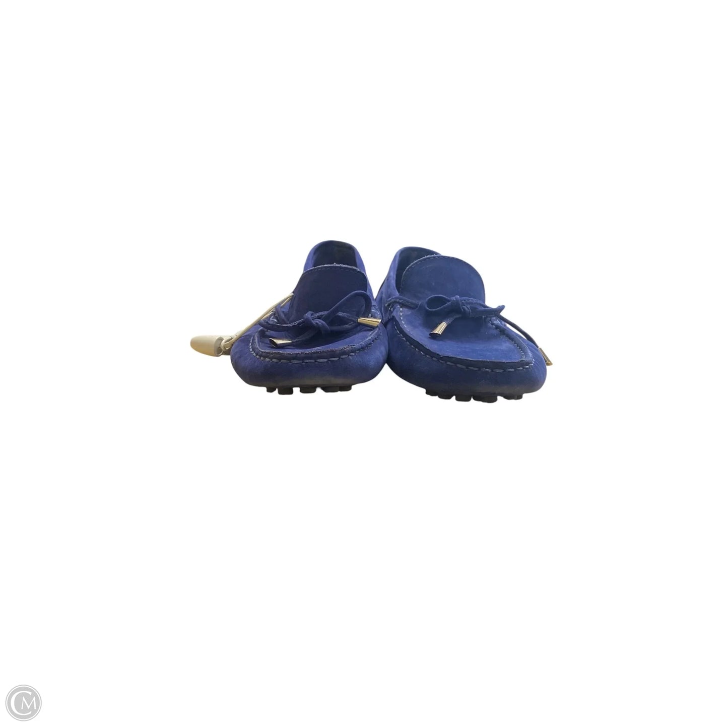 Shoes Flats By Clothes Mentor In Blue, Size: 7.5