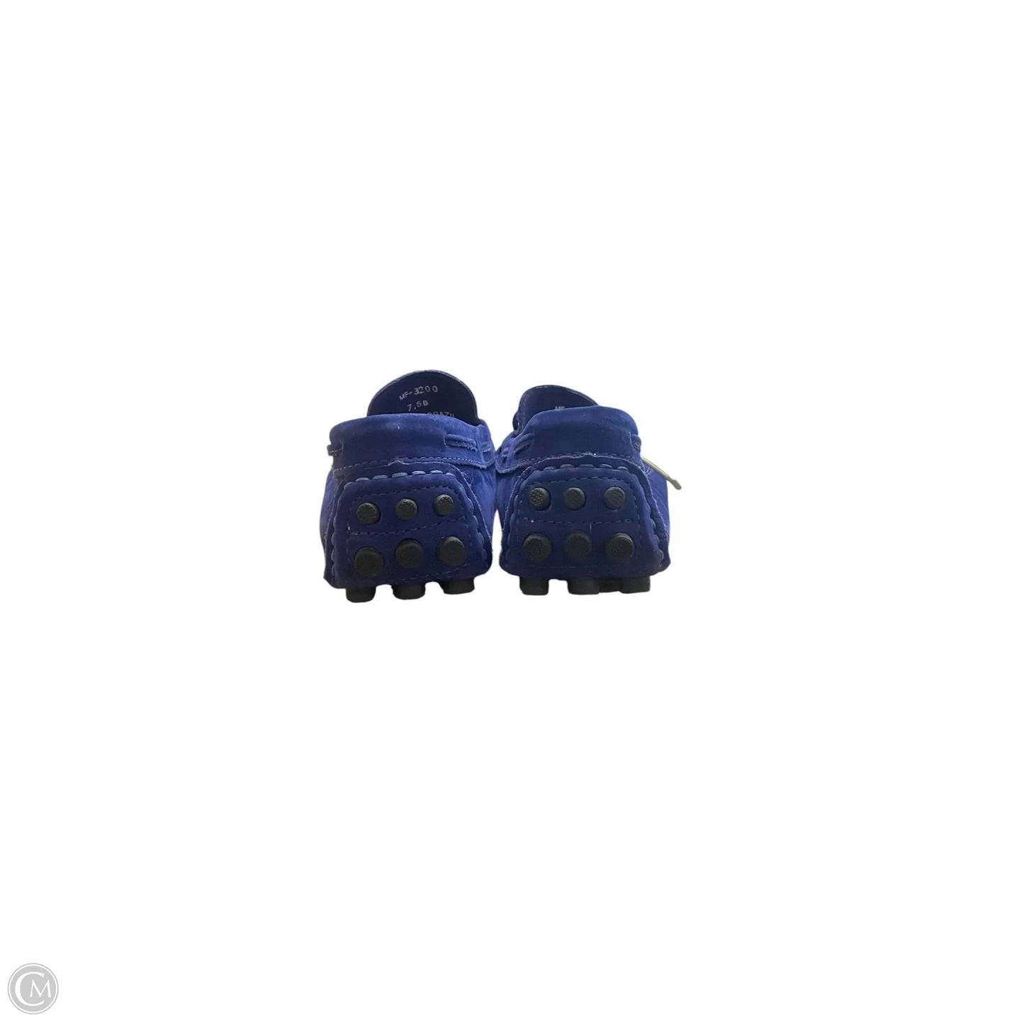 Shoes Flats By Clothes Mentor In Blue, Size: 7.5