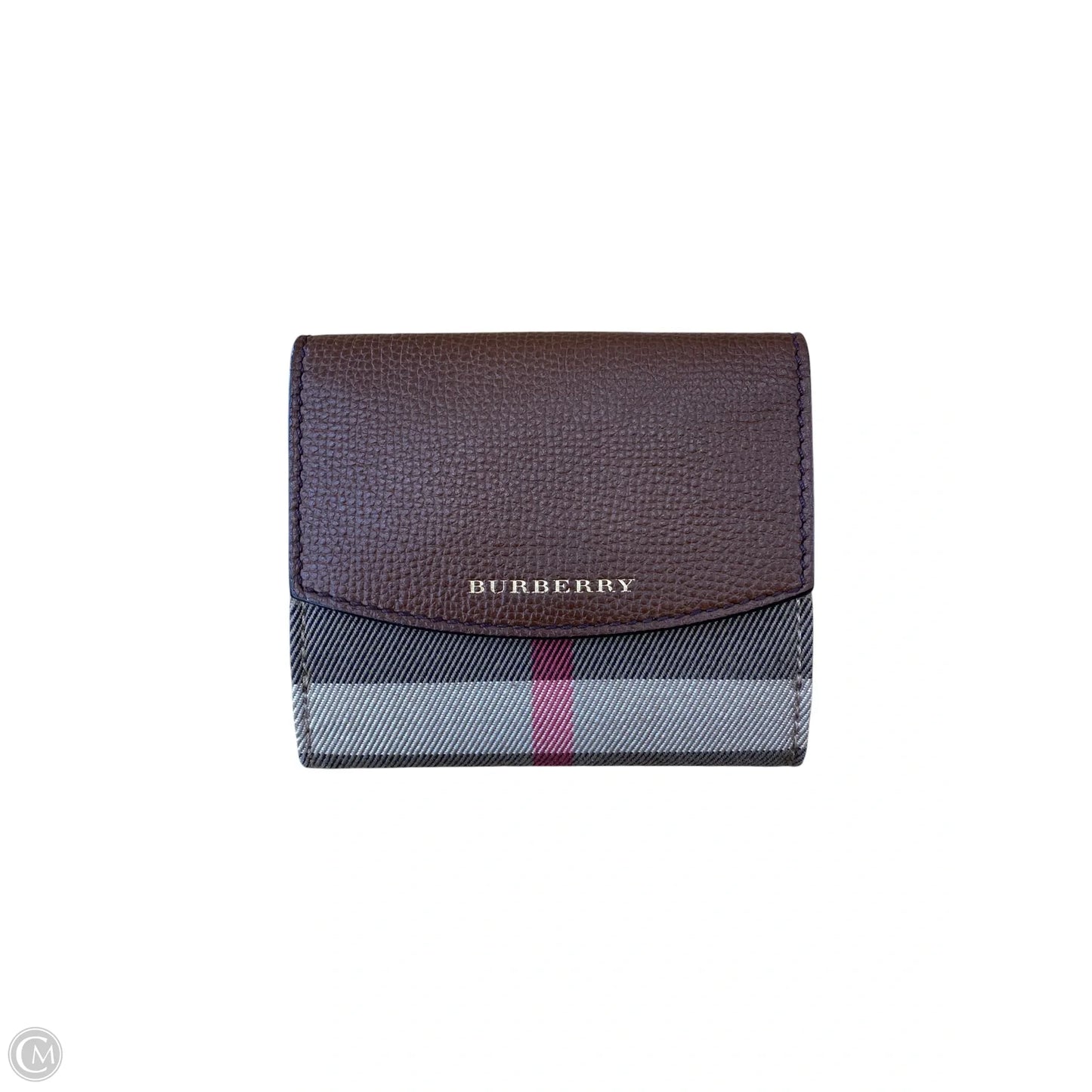 Wallet Luxury Designer By Burberry, Size: Medium
