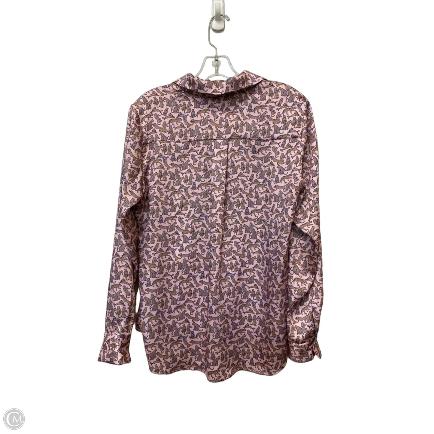 Top Long Sleeve By Clothes Mentor In Pink, Size: S