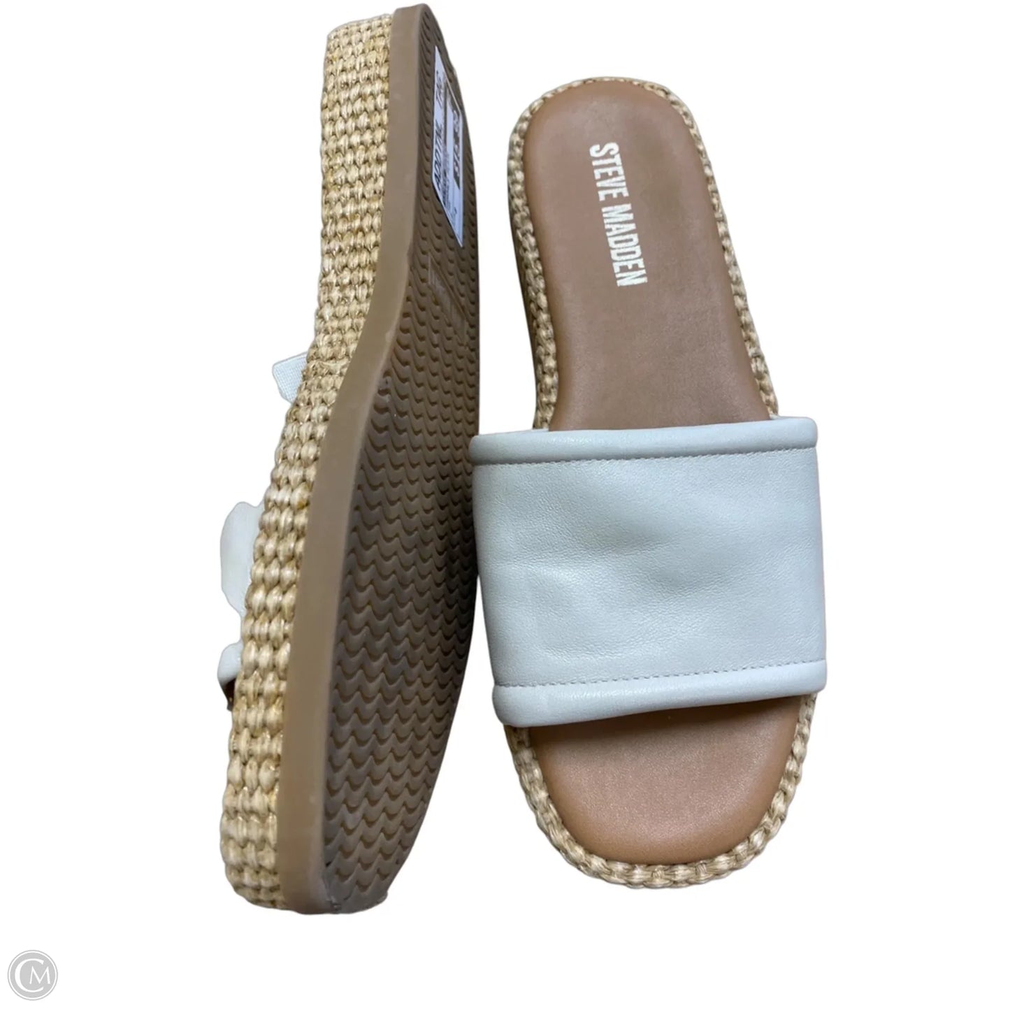 Sandals Flats By Steve Madden In Tan, Size: 8