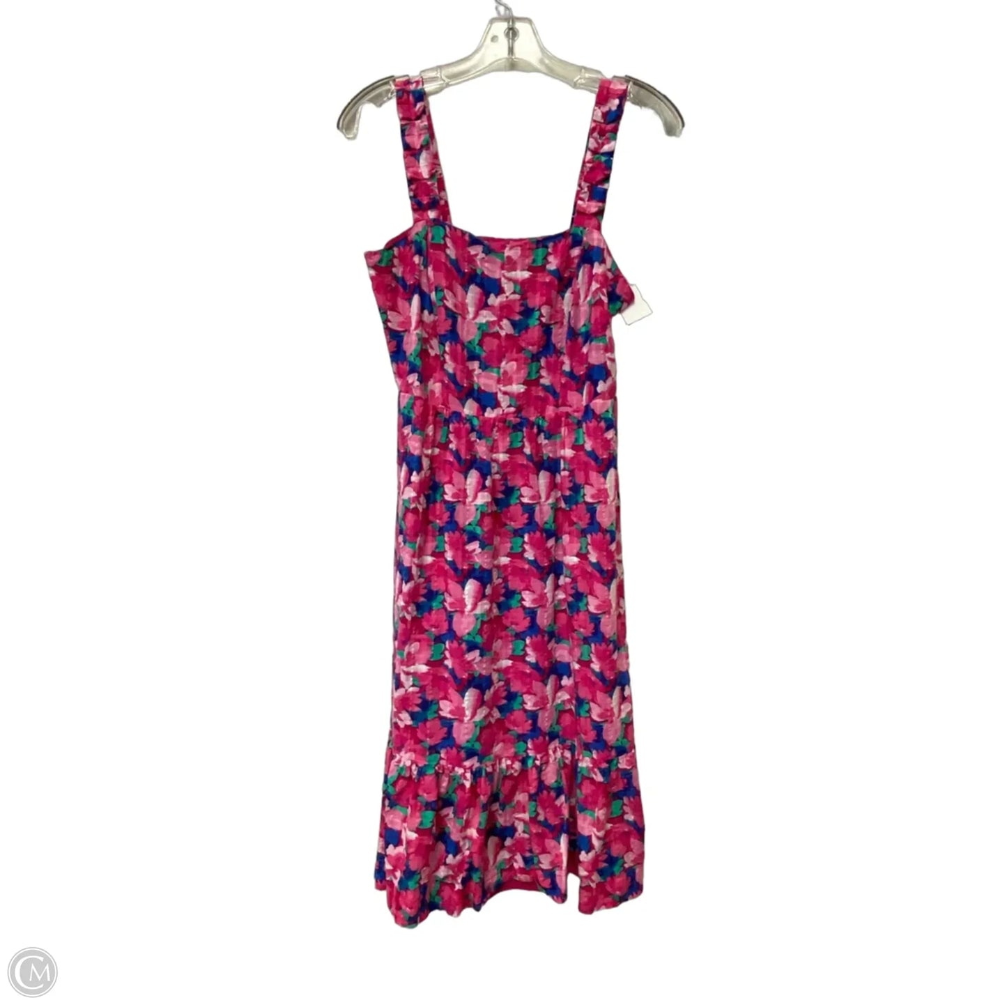 Dress Casual Midi By Draper James Rsvp In Floral Print, Size: Xs
