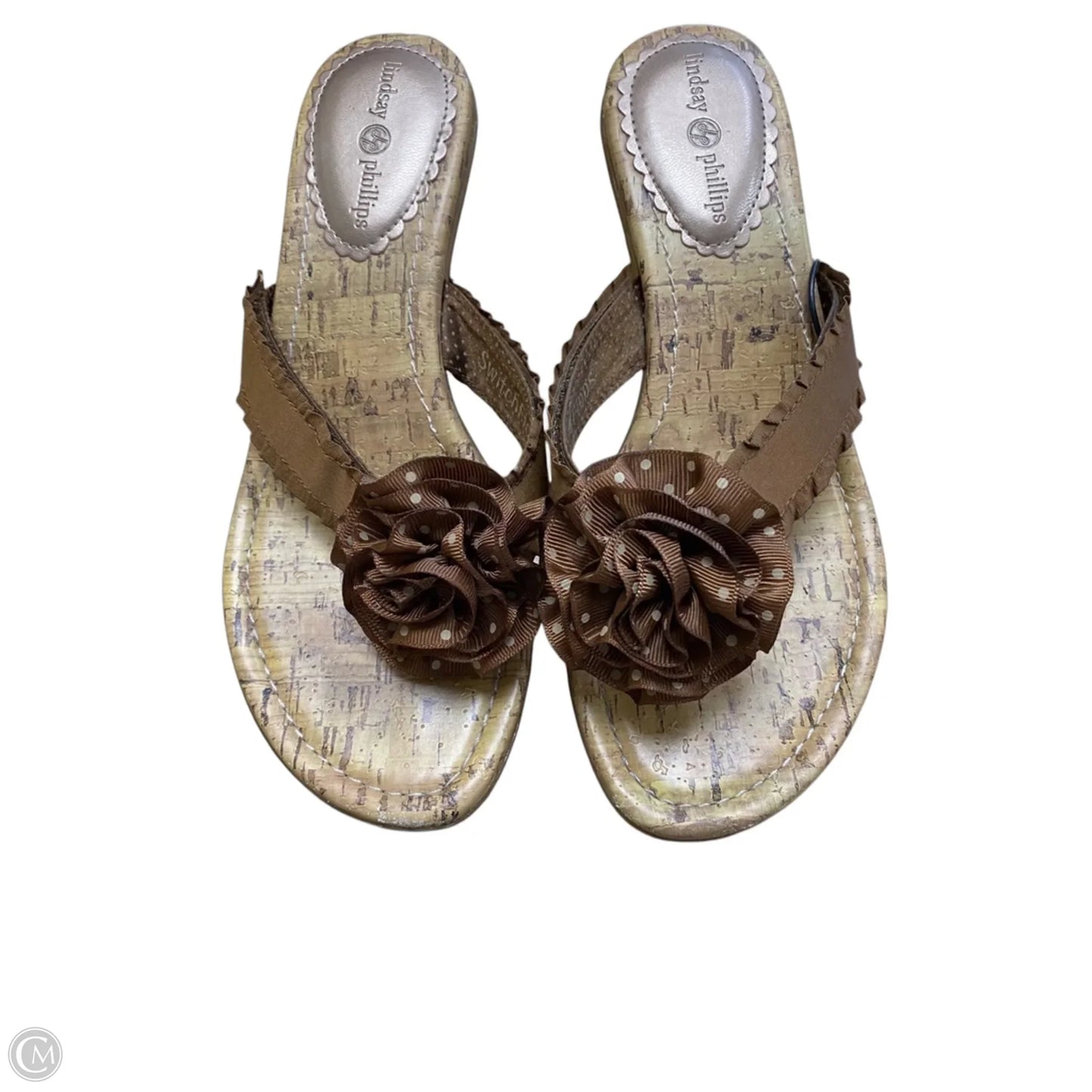 Shoes Heels Kitten By Lindsay Phillips In Brown, Size: 7