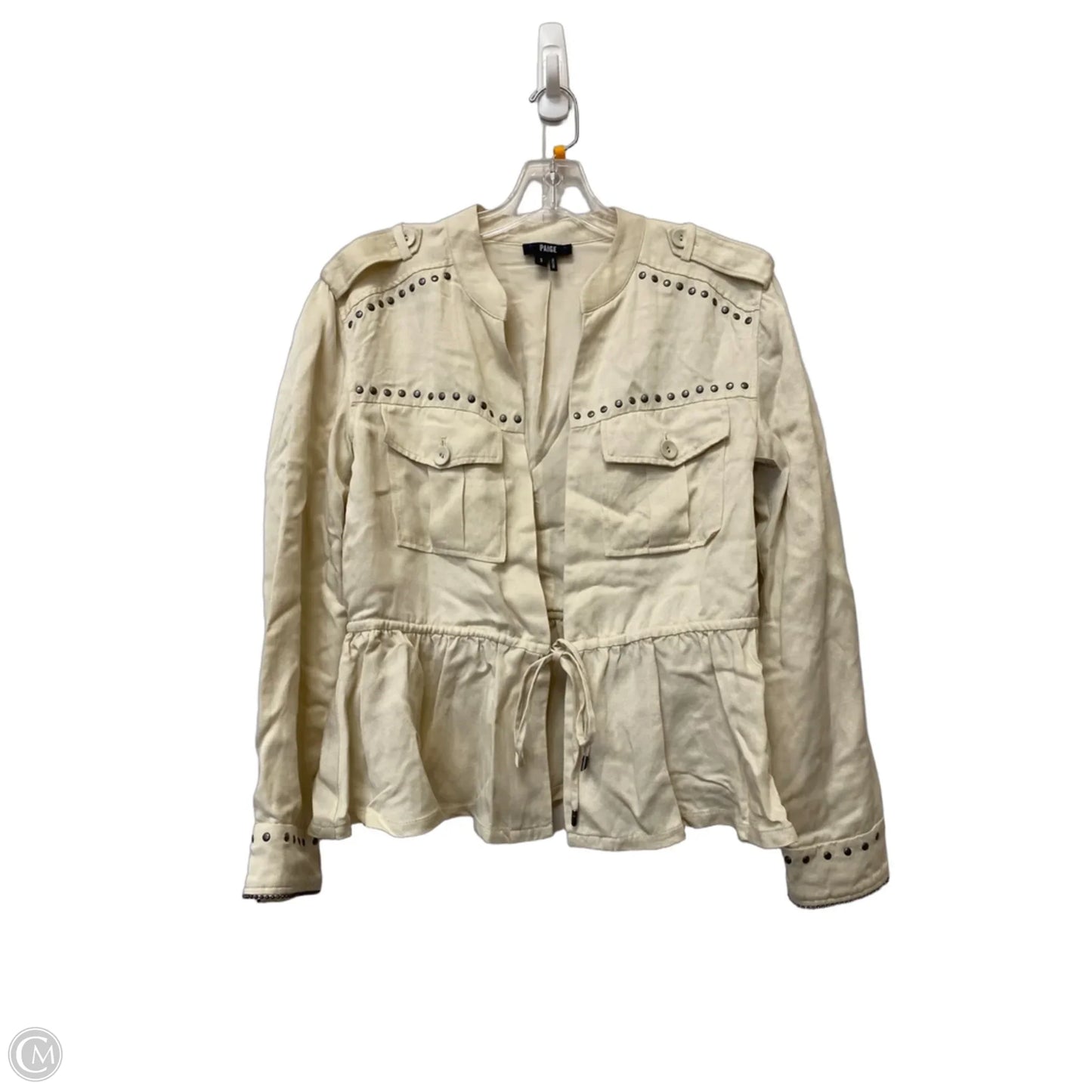 Jacket Other By Paige In Cream, Size: S