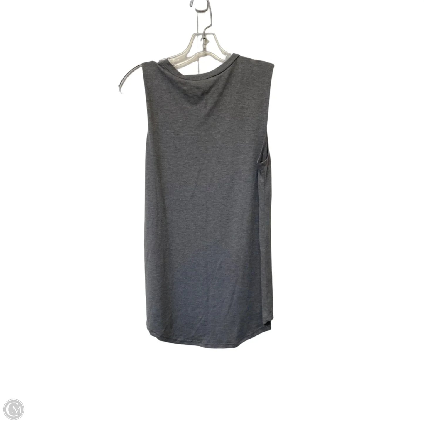 Tank Top By Clothes Mentor In Grey, Size: M