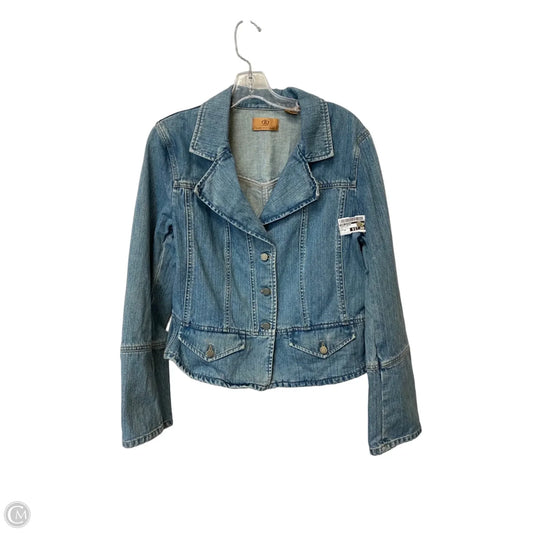 Jacket Denim By Dana Buchman In Blue Denim, Size: 14