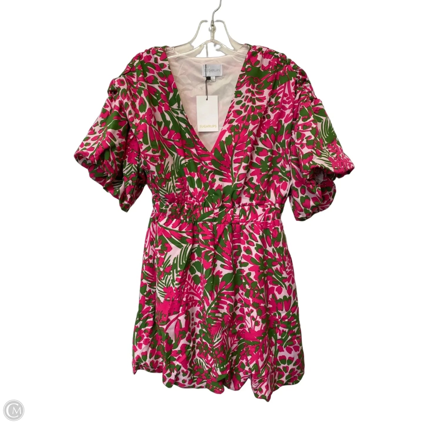 Dress Casual Midi By Sugar Lips In Floral Print, Size: S