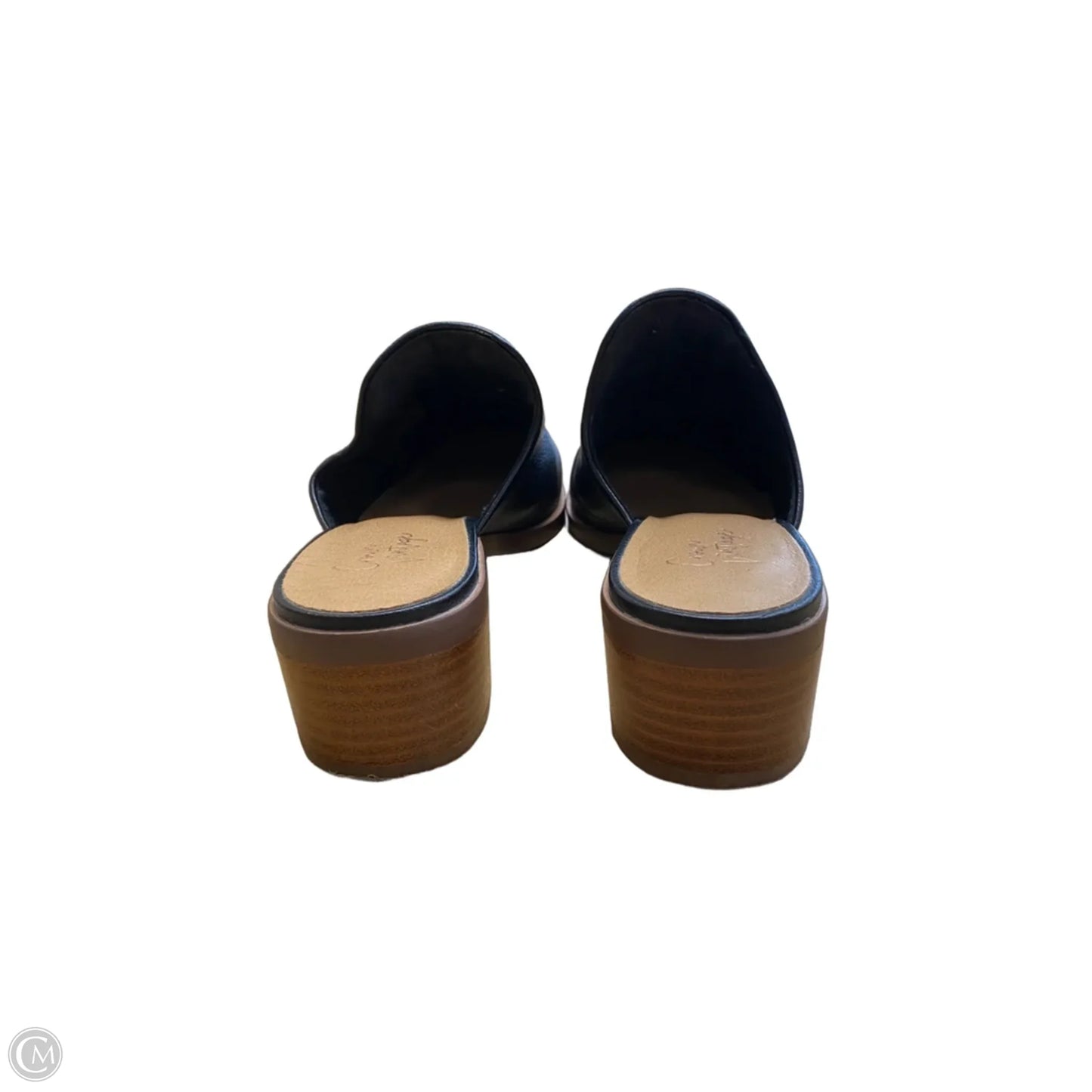 Shoes Heels Block By Crown Vintage In Black, Size: 8