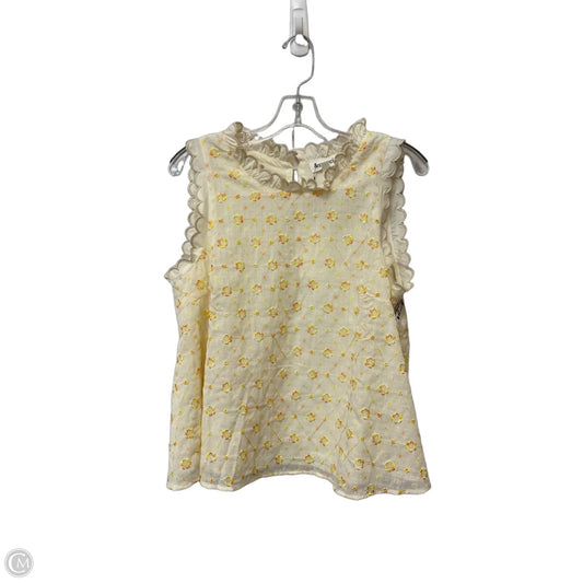 Top Sleeveless By &merci In Cream, Size: L