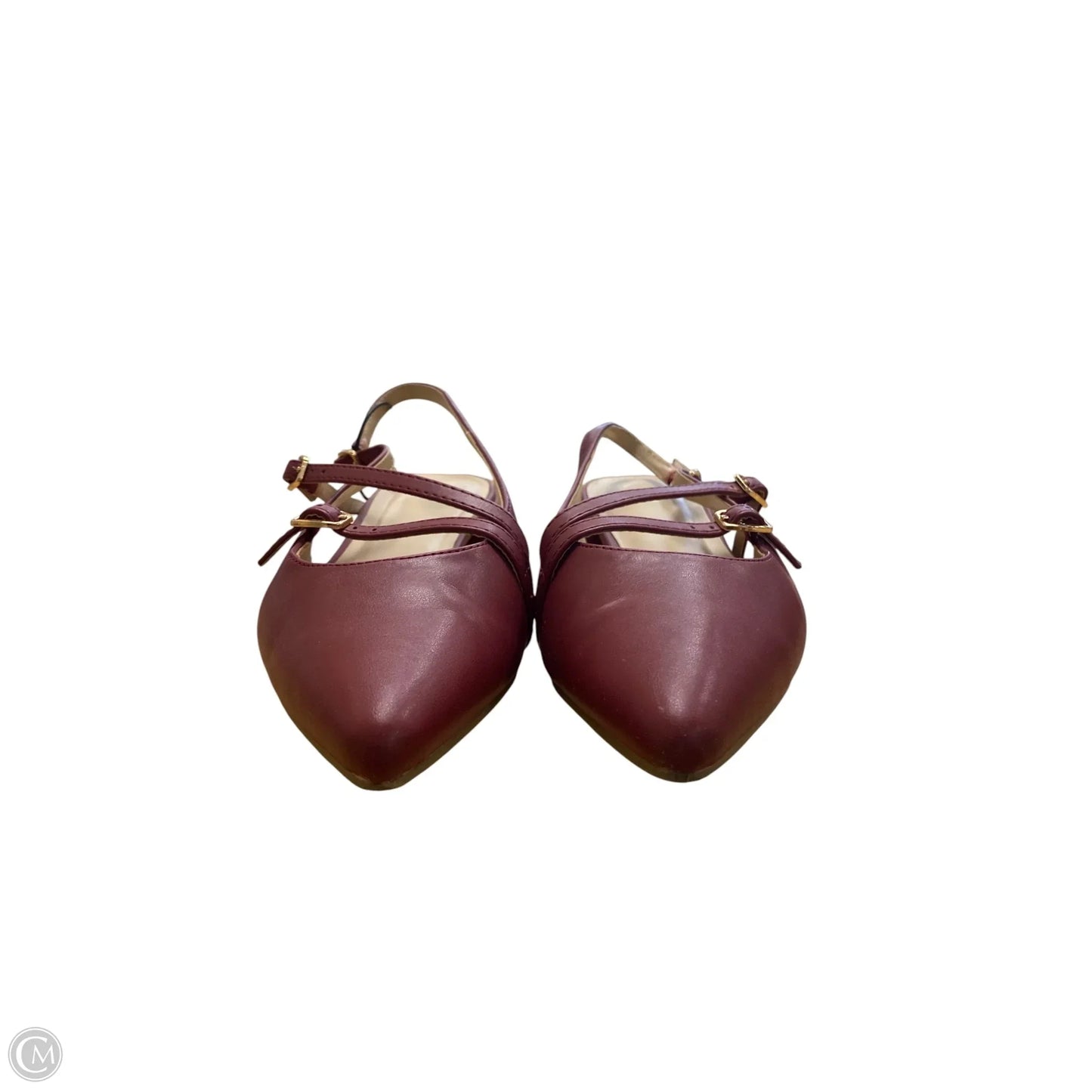 Shoes Flats By Crown And Ivy In Maroon, Size: 8