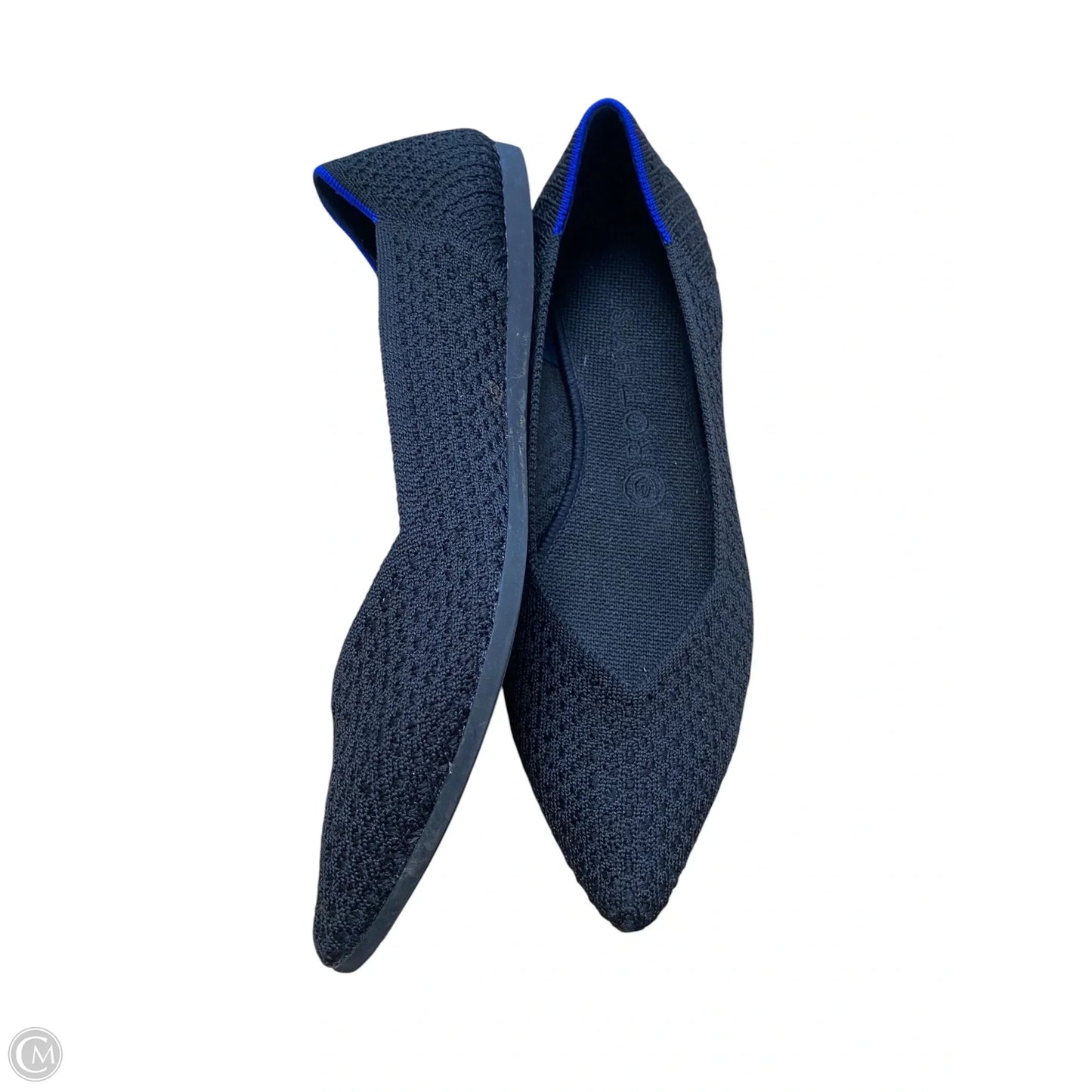 Shoes Flats By Rothys In Black, Size: 9.5