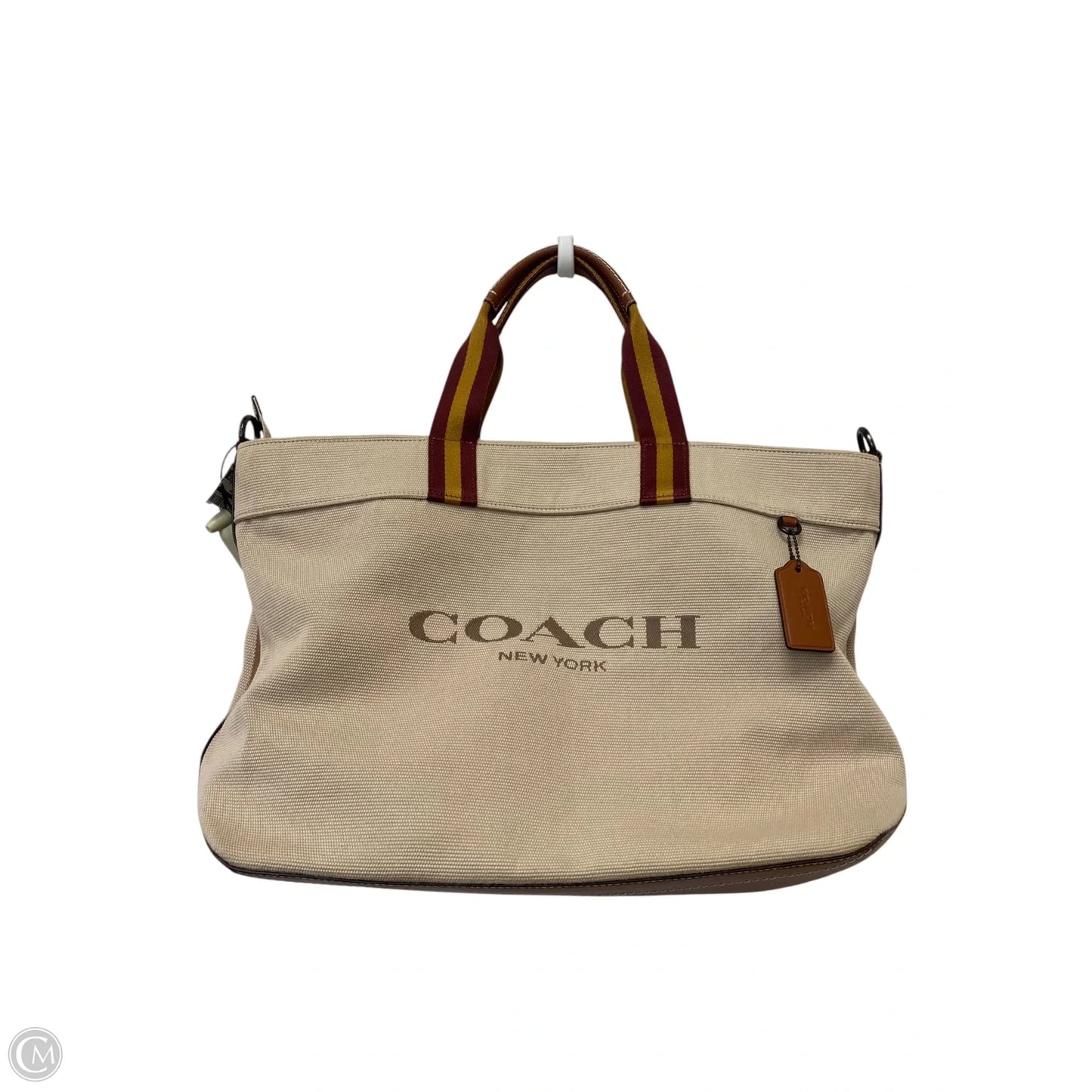 Tote Designer By Coach, Size: Large