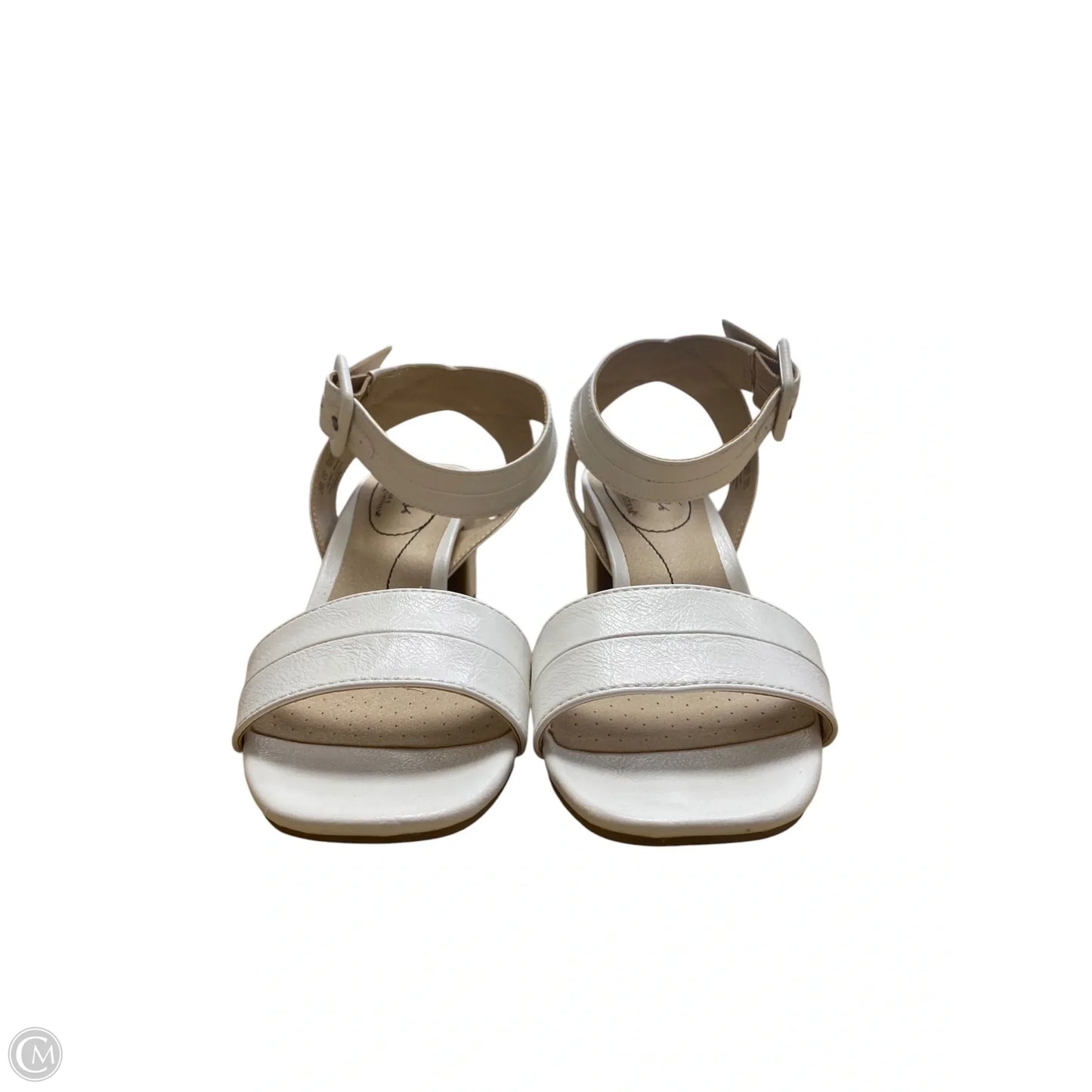 Shoes Heels Block By Life Stride In White, Size: 6.5
