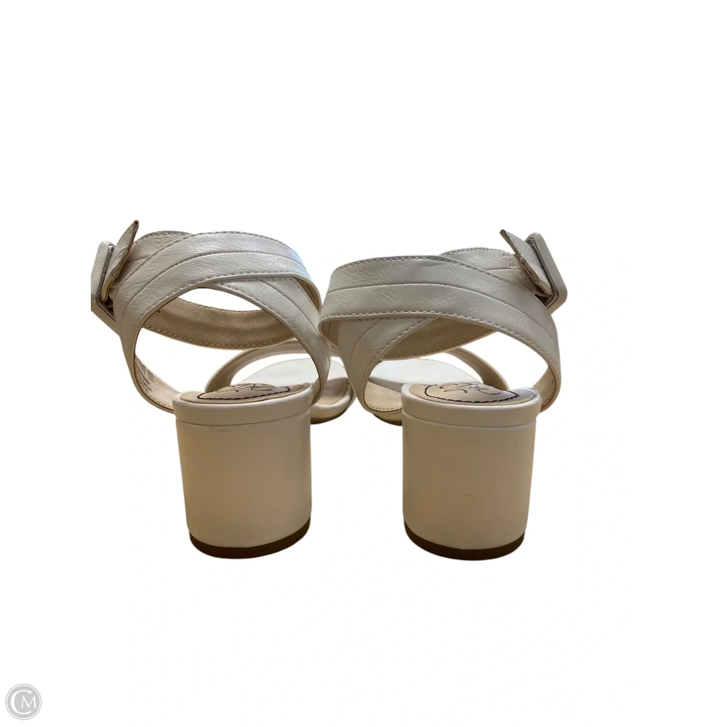 Shoes Heels Block By Life Stride In White, Size: 6.5