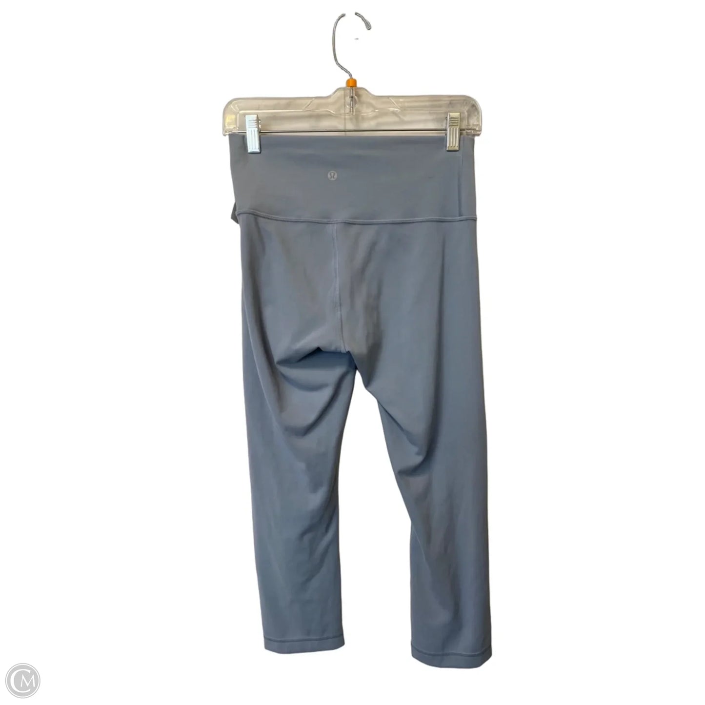 Athletic Capris By Lululemon In Blue, Size: 8
