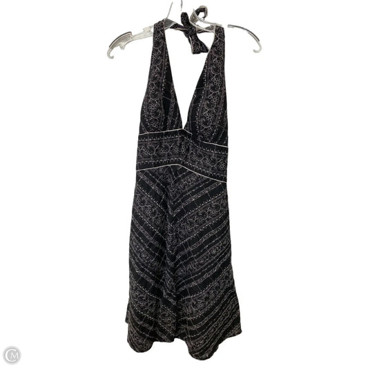 Dress Casual Midi By White House Black Market In Black, Size: 8
