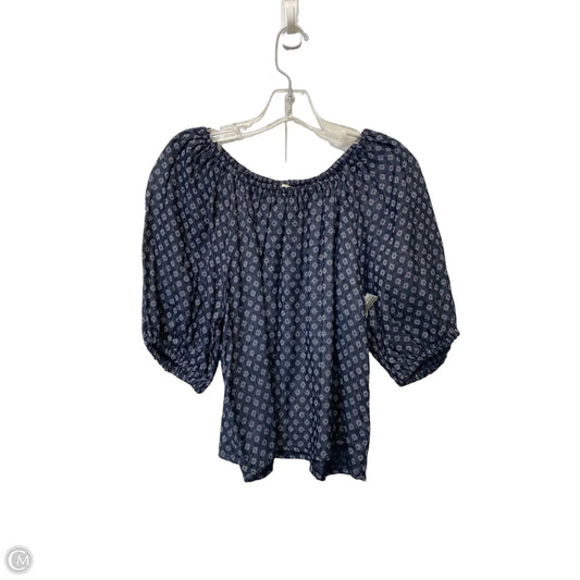 Top Short Sleeve By Universal Thread In Blue, Size: Xs