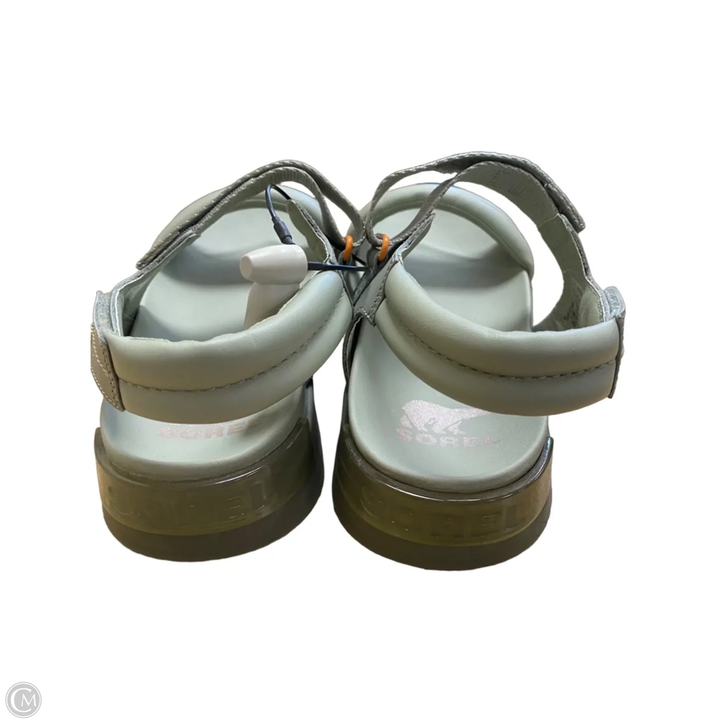 Sandals Flats By Sorel In Green, Size: 9