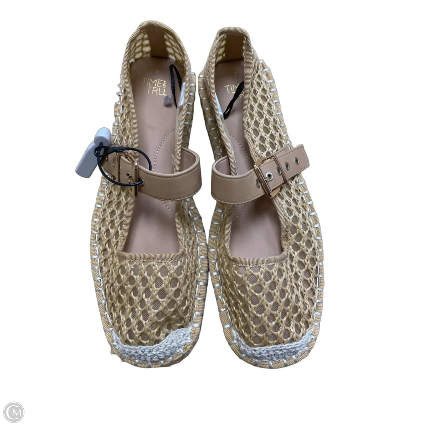 Shoes Flats By Time And Tru In Tan, Size: 7