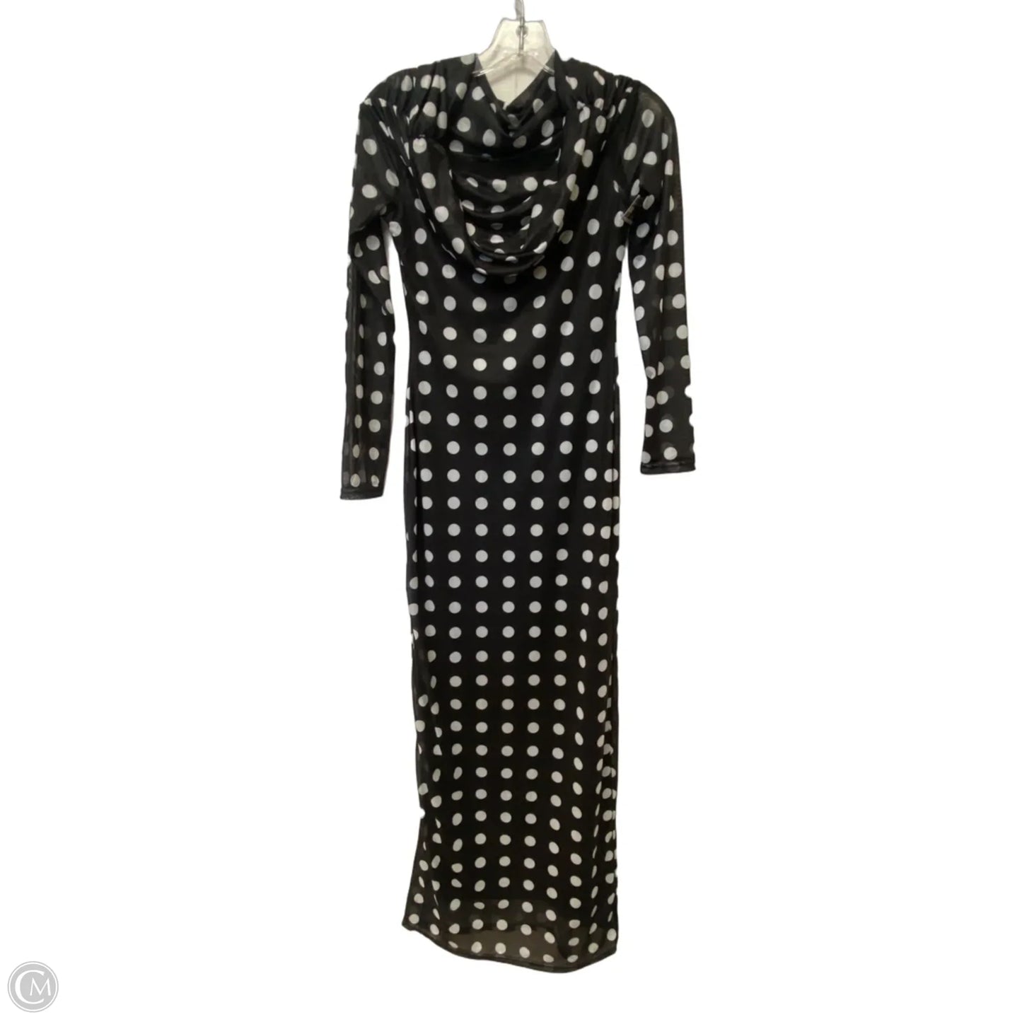 Dress Party Long By Clothes Mentor In Polkadot Pattern, Size: M