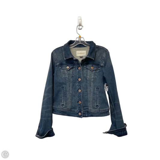 Jacket Denim By Pilcro In Blue Denim, Size: M