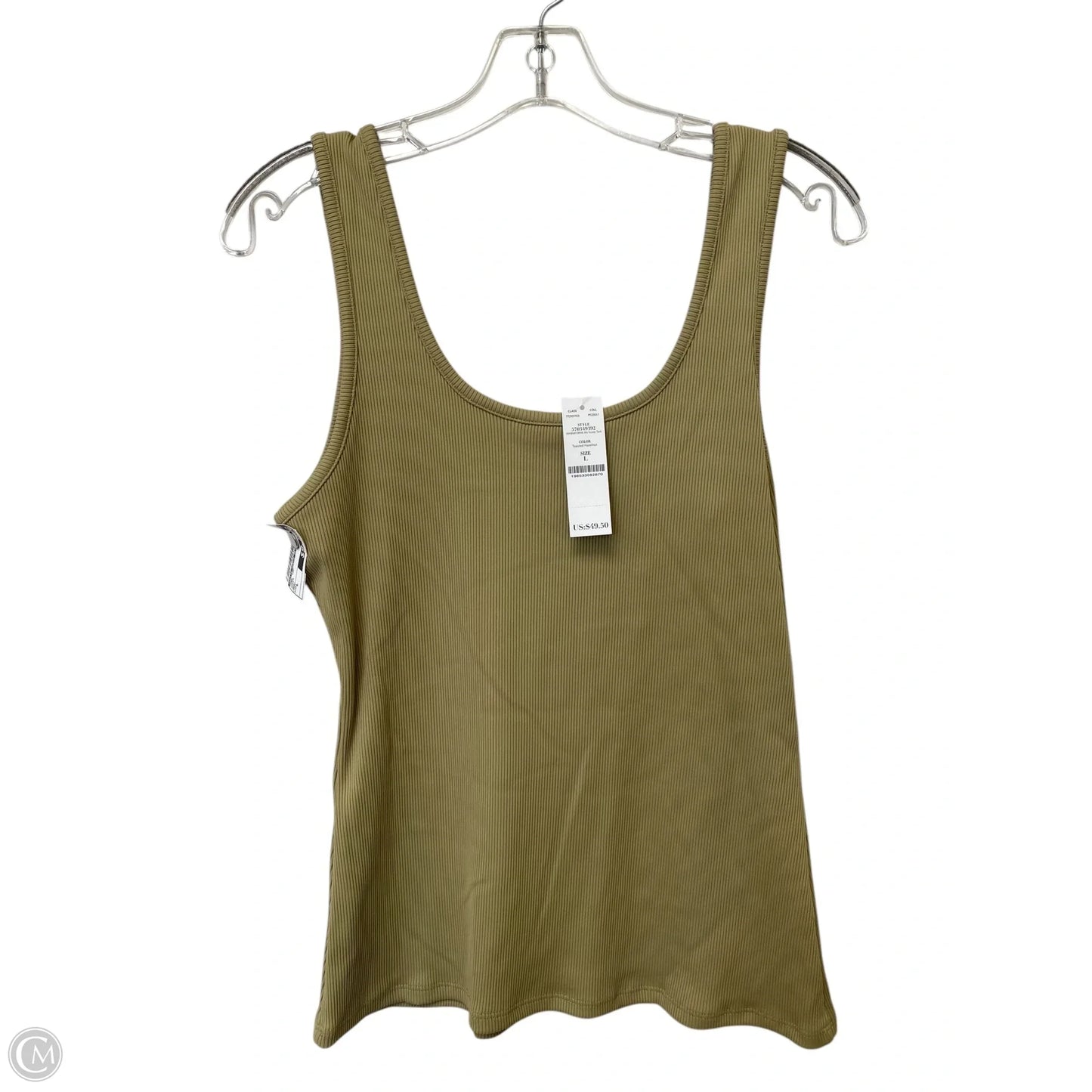 Tank Top By White House Black Market In Green, Size: L