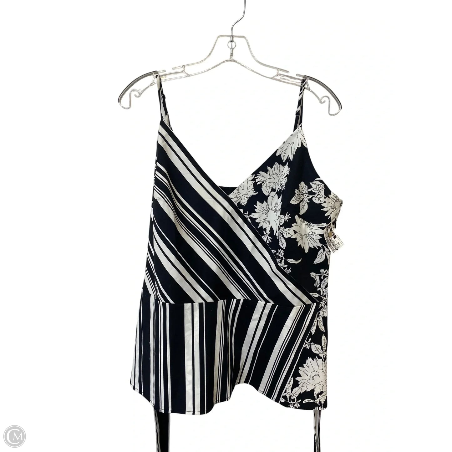 Top Sleeveless By White House Black Market In Floral Print, Size: 14