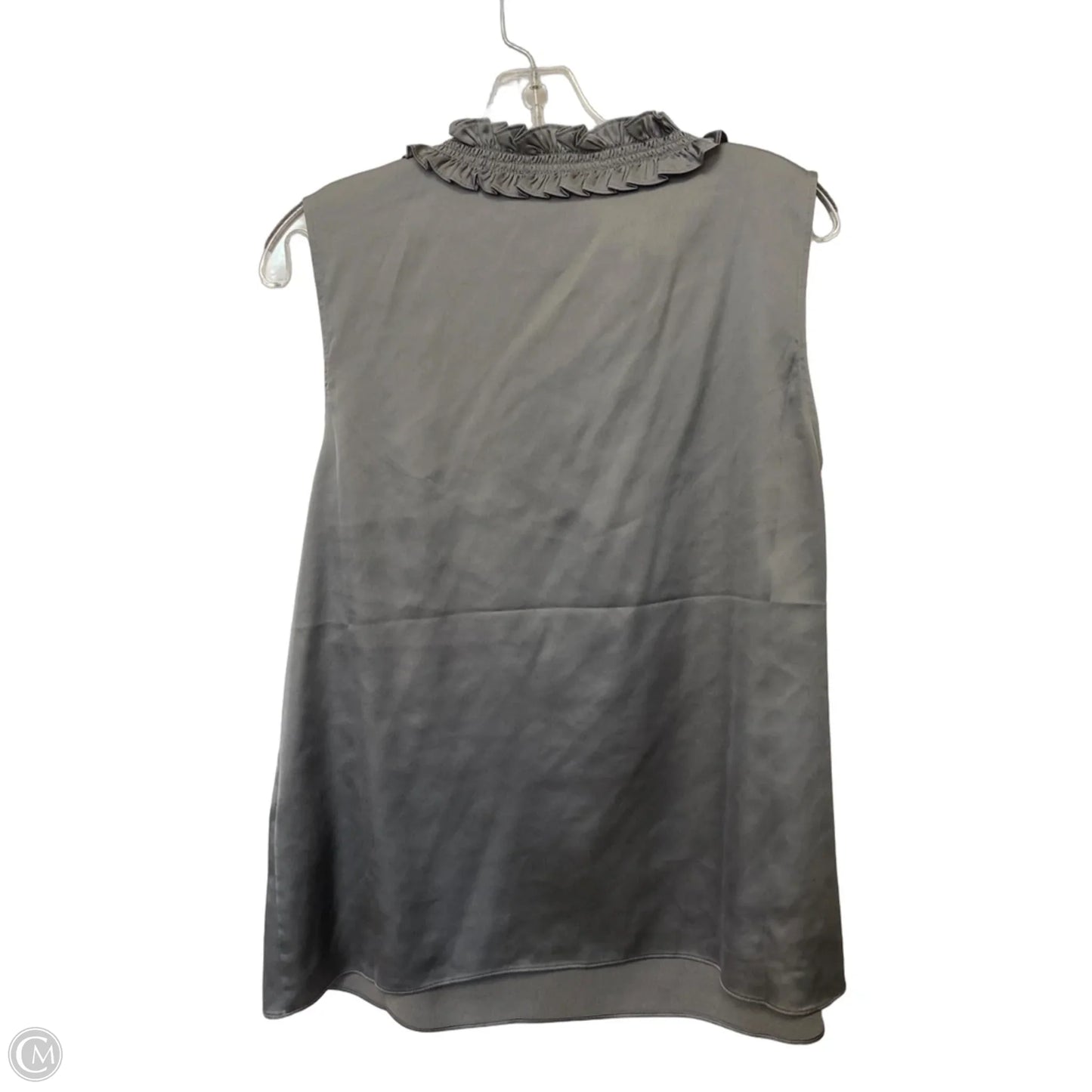 Top Sleeveless By White House Black Market In Grey, Size: L