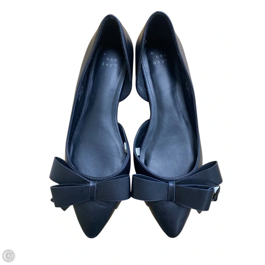 Shoes Flats By A New Day In Black, Size: 7.5