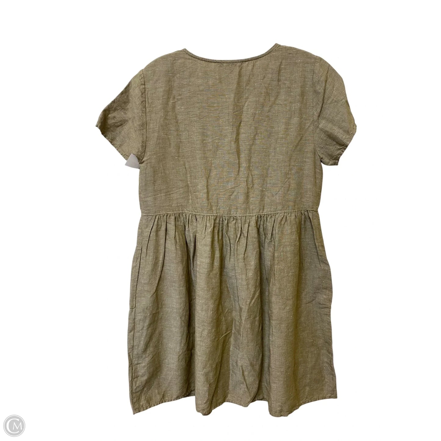 Dress Casual Midi By Madewell In Tan, Size: S